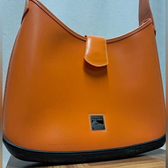 Dooney & Bourke Handbags - Dooney & Bourke Shoulder Orange Shoulder Bag